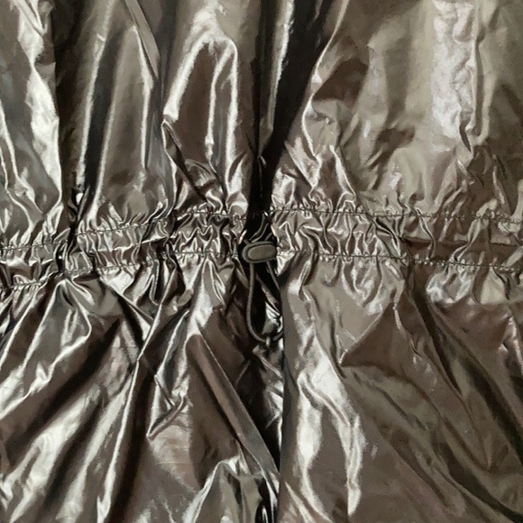 JoyLab Jackets & Coats Joy Lab Metallic Windbreaker Poncho Jacket